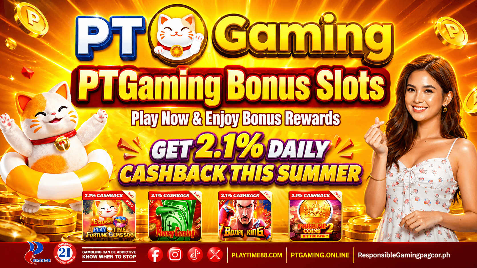 PTGaming Bonus Slots – Play Now & Enjoy Bonus Rewards