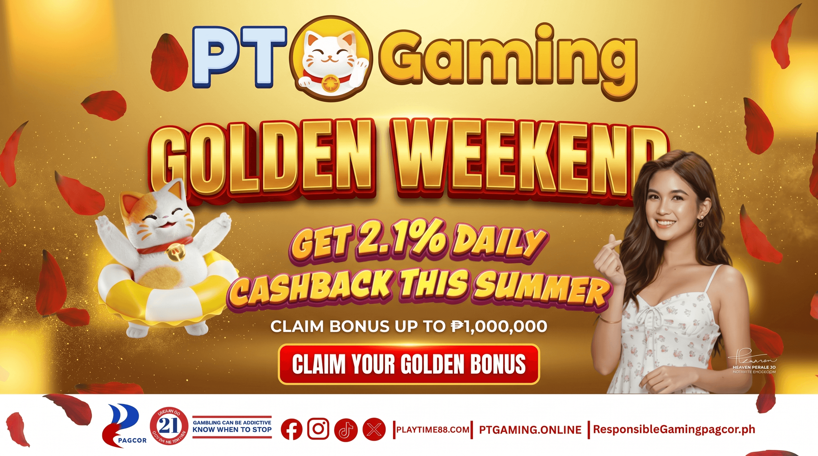 PTGaming Golden Week Bonus Rewards
