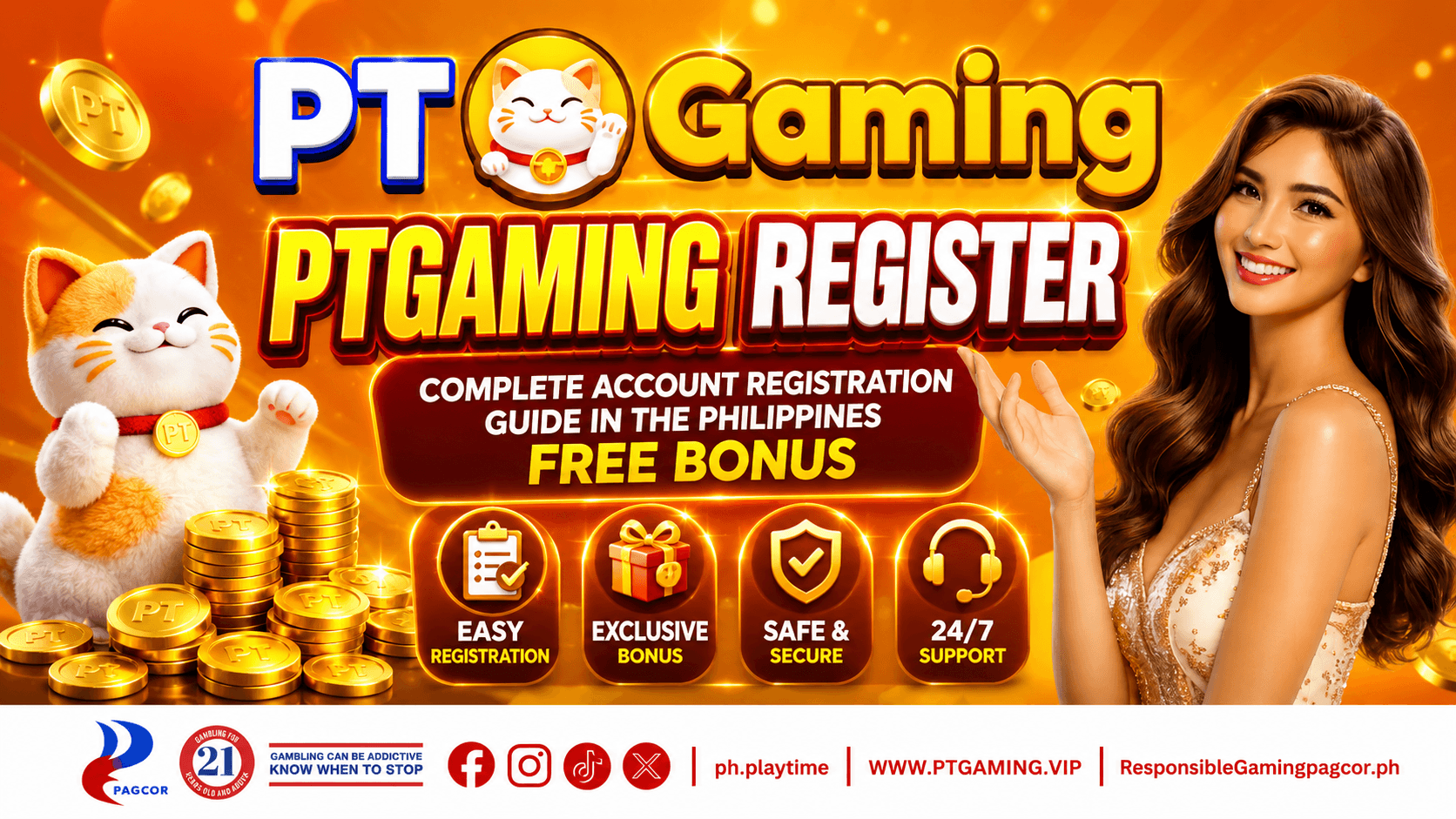 PTGaming Register Banner